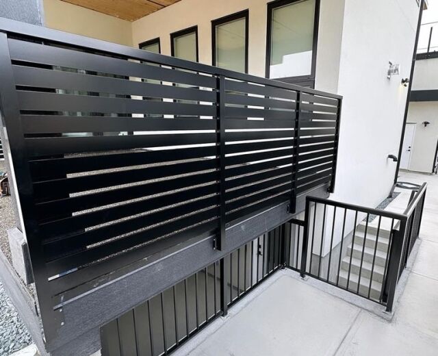 metal fence